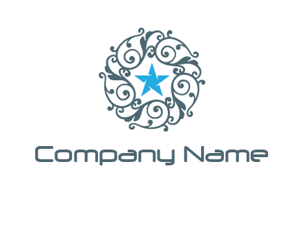 ornamental star logo