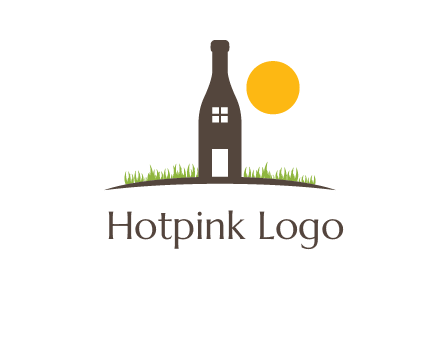 Wine house logo