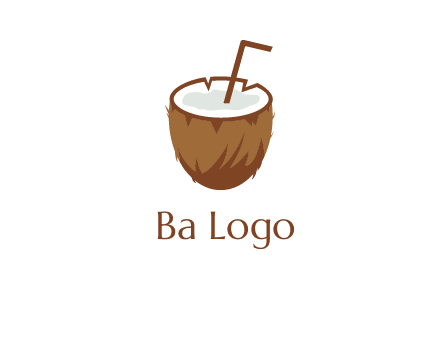 coconut drink logo