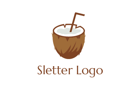 coconut drink logo