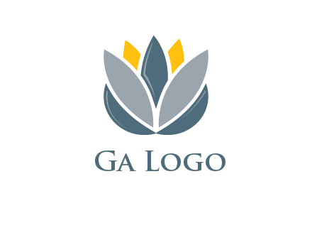 lotus blooming logo