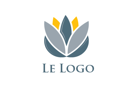 lotus blooming logo