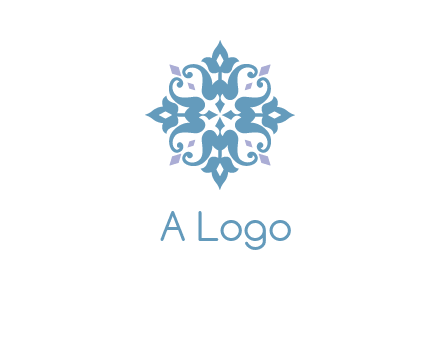 floral ornament logo