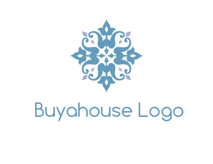 floral ornament logo