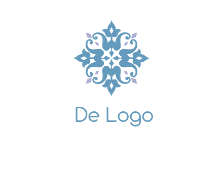 floral ornament logo