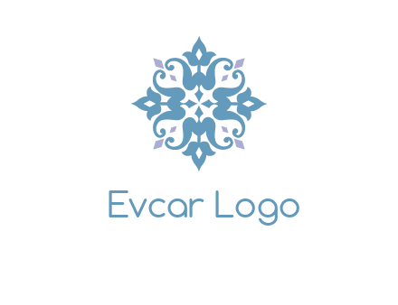 floral ornament logo