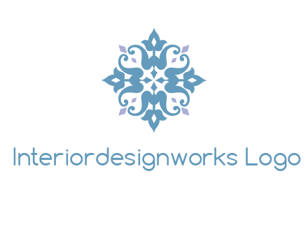 floral ornament logo