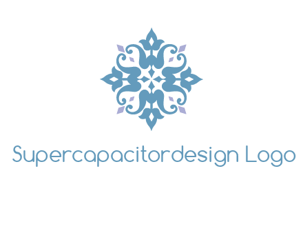 floral ornament logo