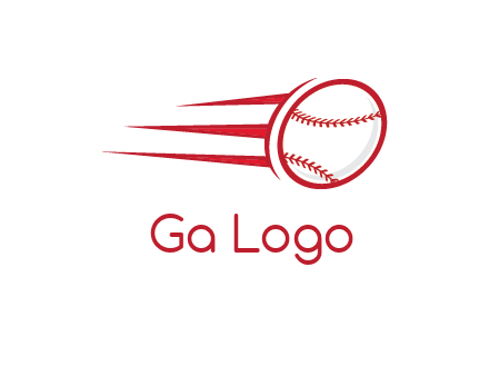 baseball flying logo