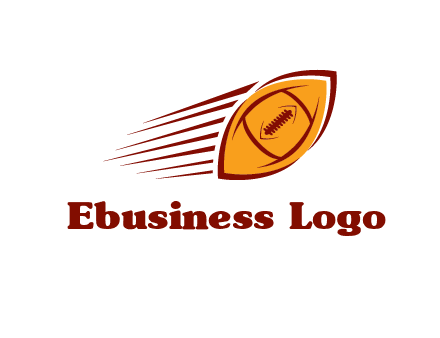 football flying logo