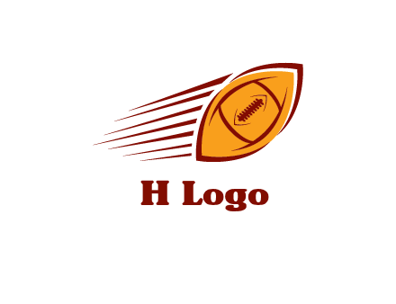 football flying logo