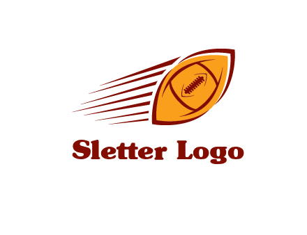 football flying logo