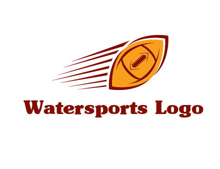 football flying logo