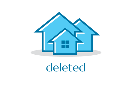 abstract homes icon