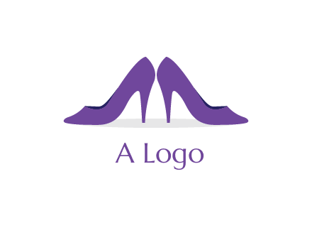 high heels shoes logo