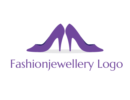 high heels shoes logo