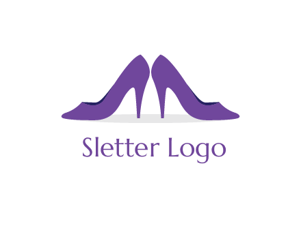 high heels shoes logo