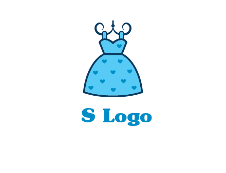 hanging baby frock icon