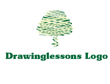 scribble tree logo