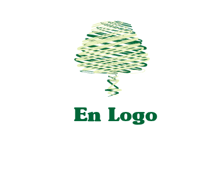 scribble tree logo