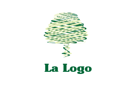 scribble tree logo