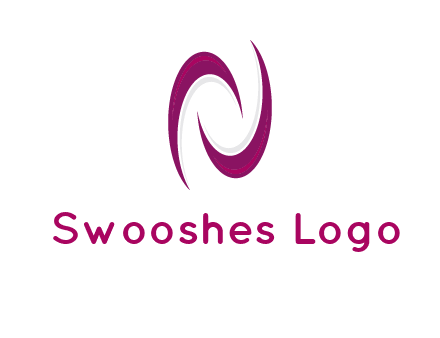 two swooshes forming letter N logo