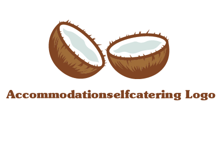 coconuts icon in resort logo