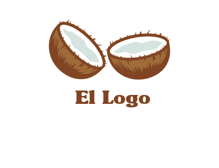 coconuts icon in resort logo