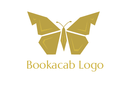 geometric butterfly icon