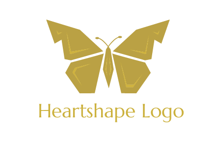 geometric butterfly icon