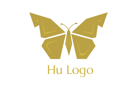 geometric butterfly icon