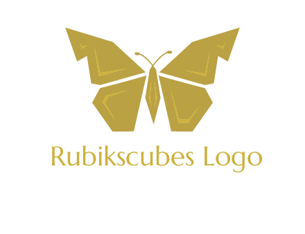 geometric butterfly icon