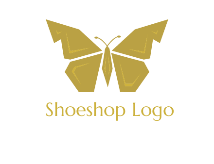 geometric butterfly icon