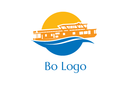 sea cruise travel logo