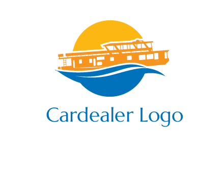 sea cruise travel logo