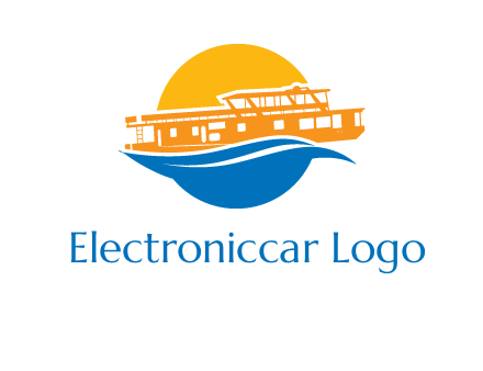 sea cruise travel logo