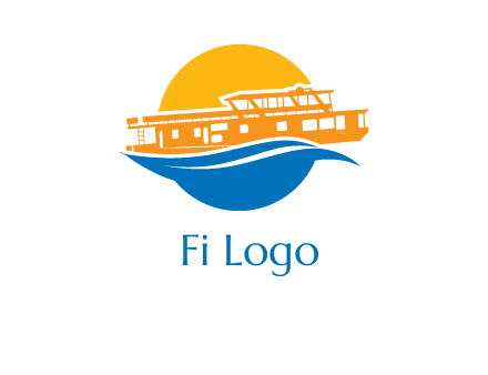 sea cruise travel logo