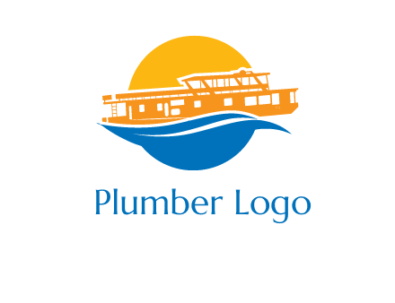 sea cruise travel logo