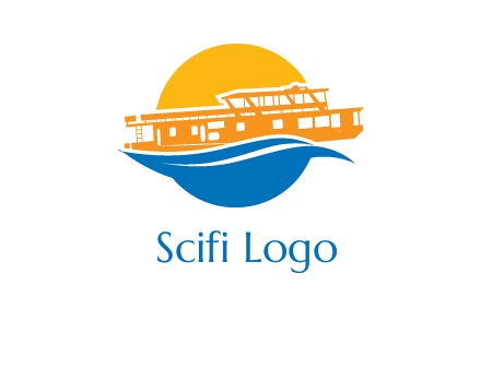 sea cruise travel logo