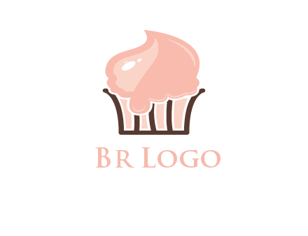 cupcake food logo