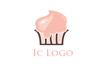 cupcake food logo