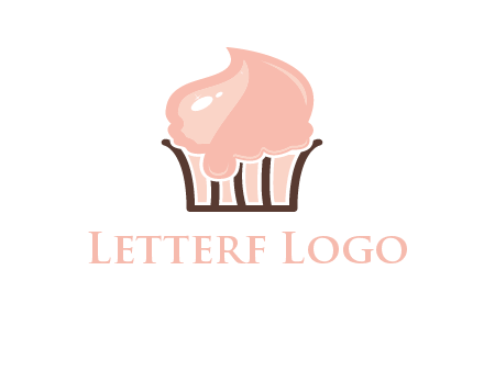 cupcake food logo