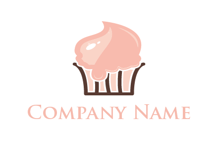 cupcake food logo