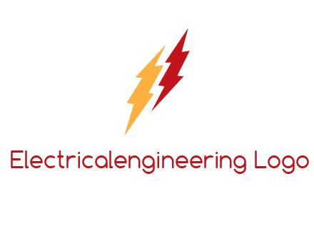 energy icon with lightening bolts