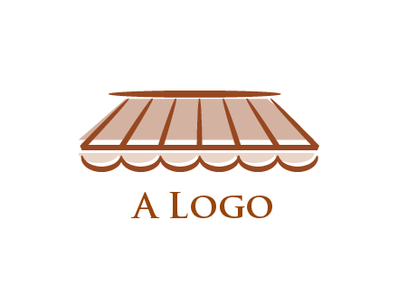 line art shade decor logo