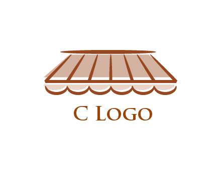 line art shade decor logo