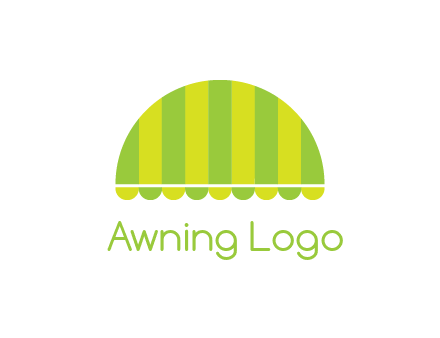 awning or canopy logo