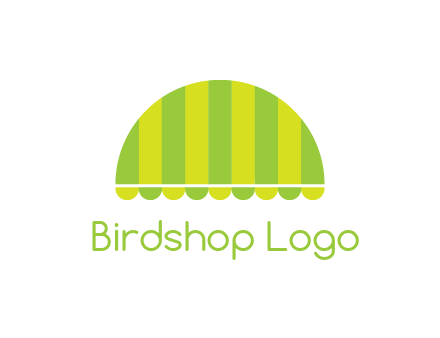 awning or canopy logo