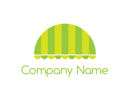 awning or canopy logo