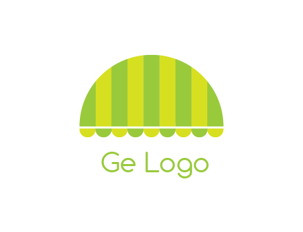 awning or canopy logo